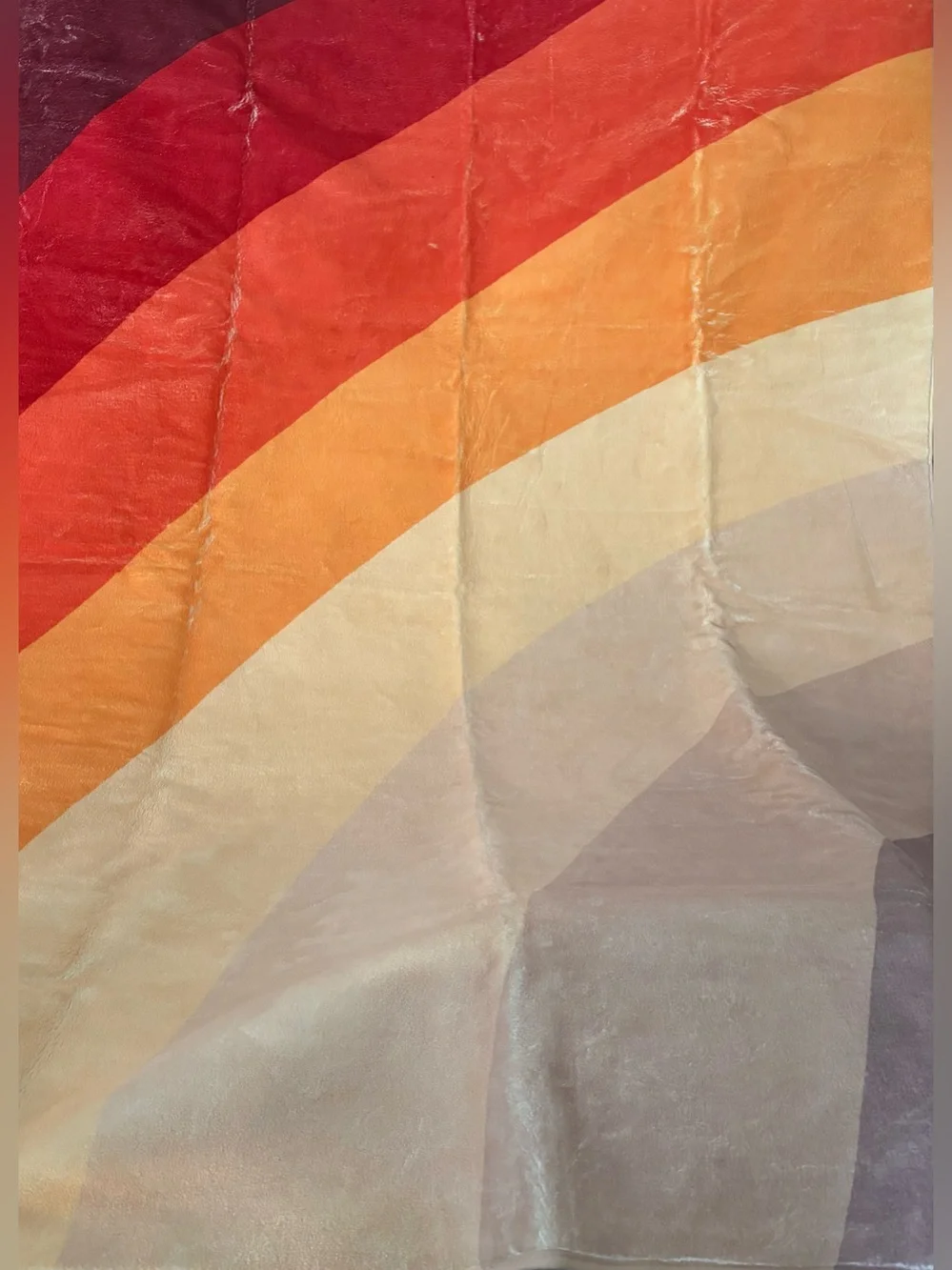Retro Rainbow Area Rug